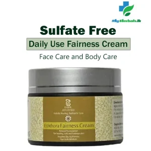Natural Dhee Ethtora Fairness Cream for a brighter, even skin tone. Ayurvedic formula for radiant and healthy skin. Shop Now www.myherbals.lk