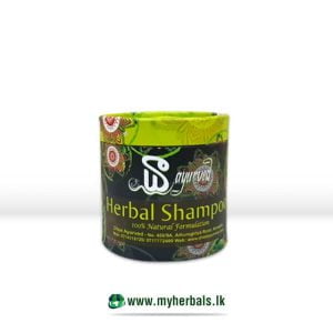 Natural Herbal Shampoo Powder for a chemical-free scalp cleanse and stronger hair roots. Shop Now www.myherbals.lk