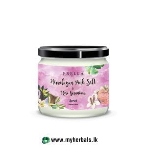 Himalayan Pink Salt & Rose Geranium Scrub