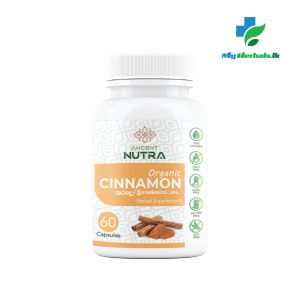 Organic Cinnamon Capsules-Ancient Nutra Cinnamon Capsules - 60 Caps- Ancient Nutra