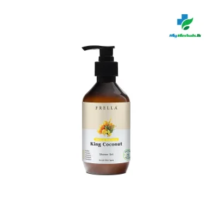 Hydrating Frella King Coconut & Ranwara Shower Gel 320ml for radiant skin. Shop Now www.myherbals.lk
