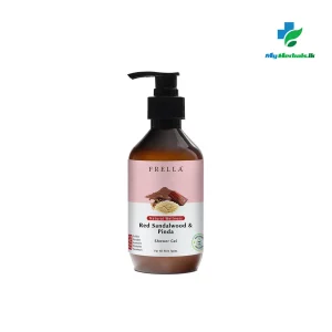Cooling Frella Red Sandalwood & Pinda Shower Gel 320ml for radiant and smooth skin. Shop Now www.myherbals.lk